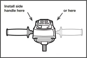 Installing the Auxiliary Handle Inductions