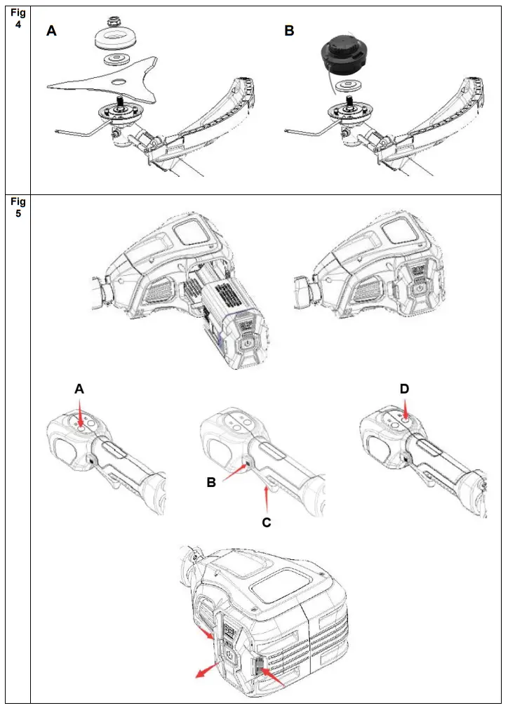 TEXAS BCZ 5800 Trimmer and Brushcutter - 10