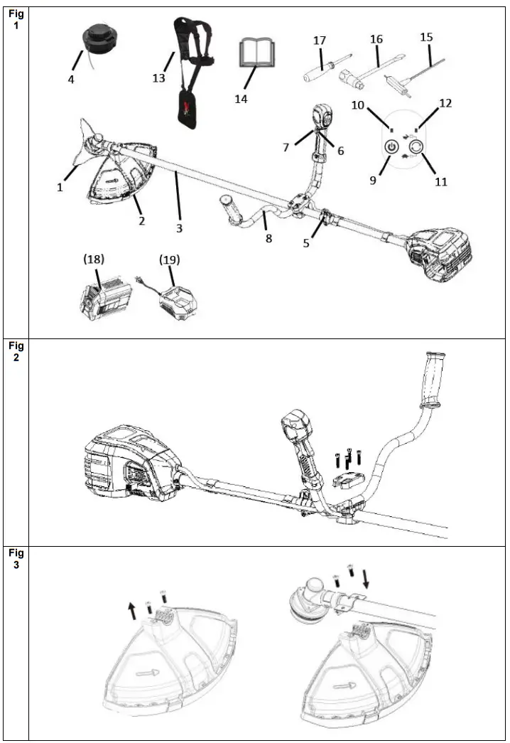 TEXAS BCZ 5800 Trimmer and Brushcutter - 9