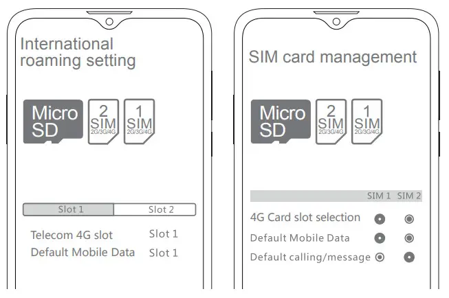 VIVO X80 Smartphone - Double card settings