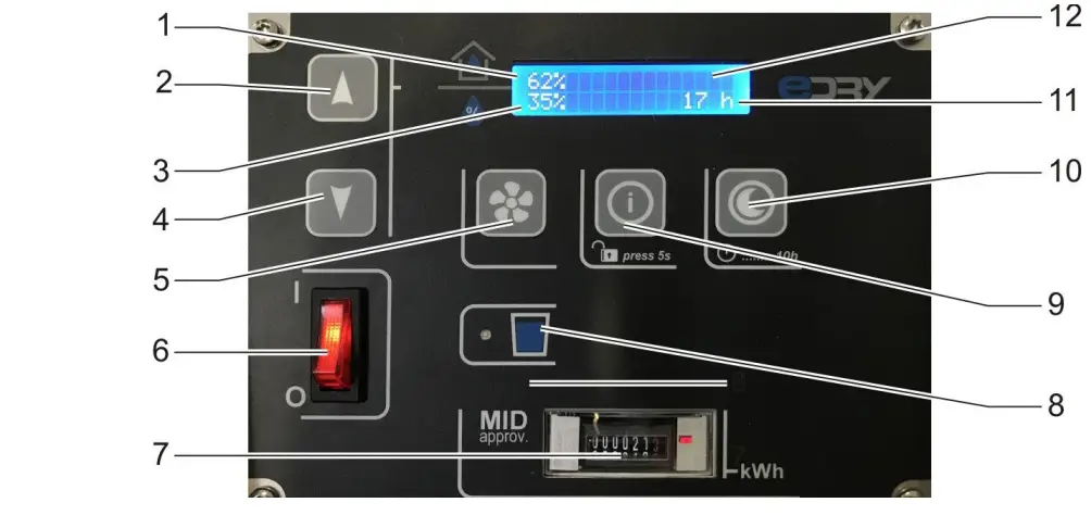 AERIAL AD 740 Dehumidifier - 3