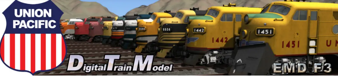 UNION PACIFIC EMD F3 Train Simulator 2022 - fig