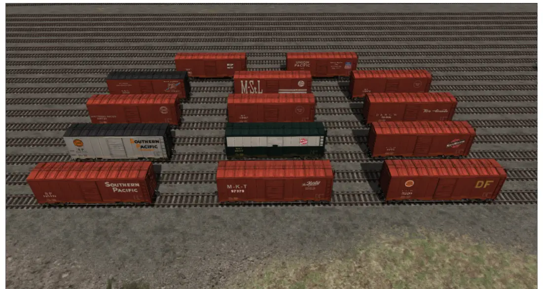 UNION PACIFIC EMD F3 Train Simulator 2022 - settig 11