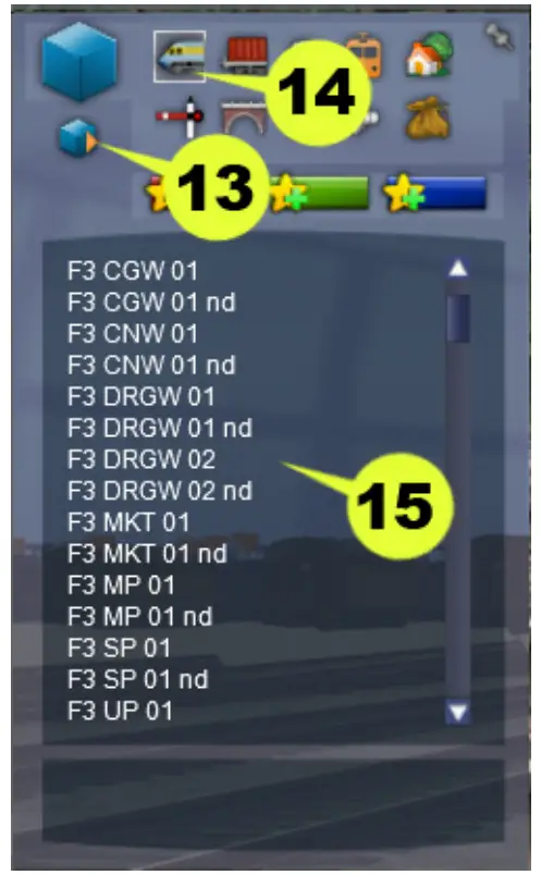 UNION PACIFIC EMD F3 Train Simulator 2022 - settig 5