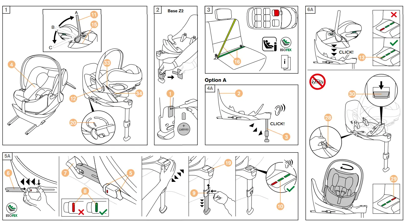 cybex CLOUD Z2 i SIZE Baby Ca1r Seat - 1