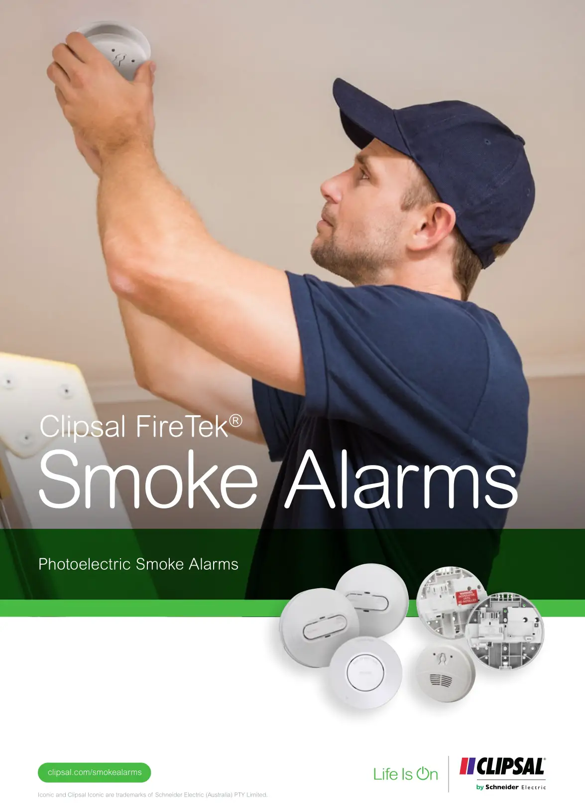 Clipsal FireTek Smoke Alarms User Manual-1