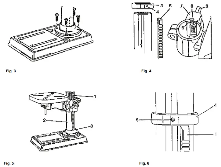 GUDE GTB13 BENCH DRILL - fig2