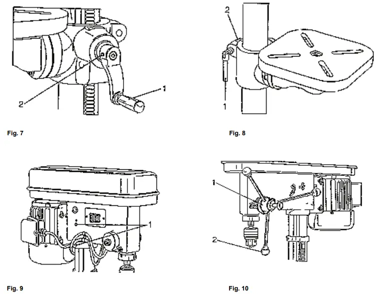 GUDE GTB13 BENCH DRILL - fig3