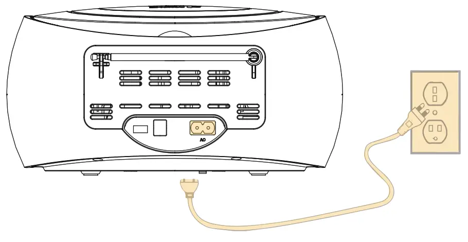 Klim KCDY Candy Kids FM Radio - AC POWER