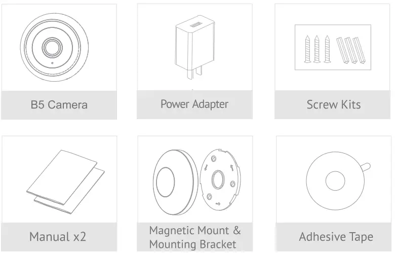 LaView ‎LV-PWB5B-2PK B5 2K Wired Outdoor Security Camera 2