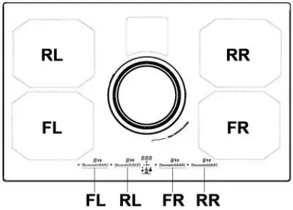 elica ENS436BL 36-Inch NikolaTesla Switch 3.1 Control panel