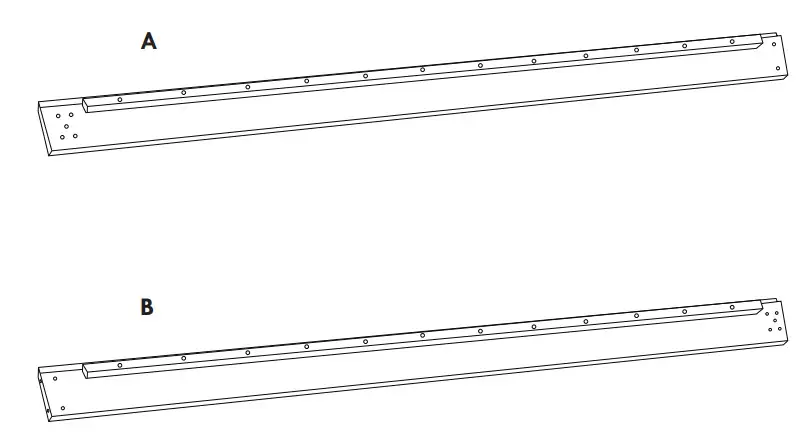 DaVinci M5789 Twin or Full Size Bed Conversion Kit - Figfure 2
