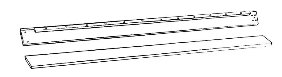 DaVinci M5789 Twin or Full Size Bed Conversion Kit