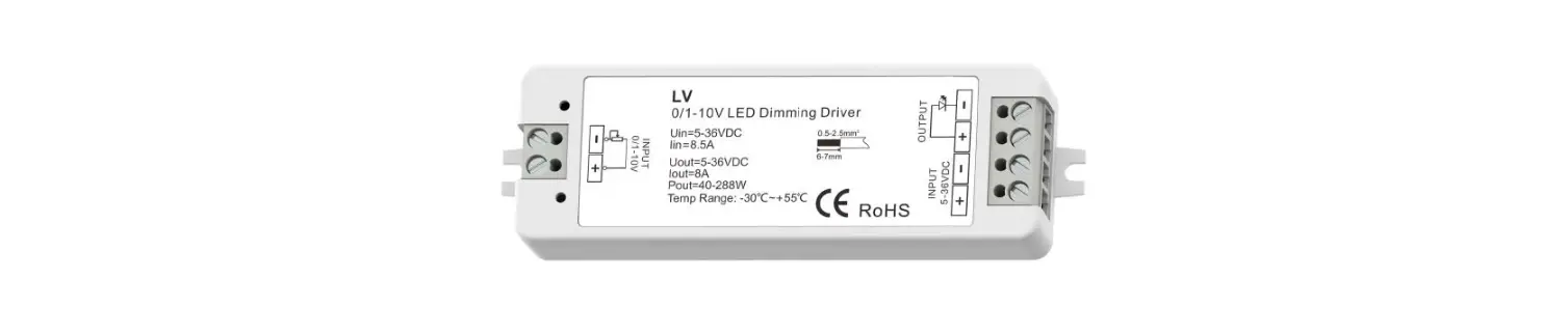 Skydance Lv 0-1-10v Led Dimming Driver User Manual Skydance Lv 0-1-10v Led Dimming Driver User Manual