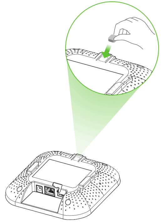 ZYXEL NWA50AX 802.11ax Dual Radio PoE Access Point - derx manuting