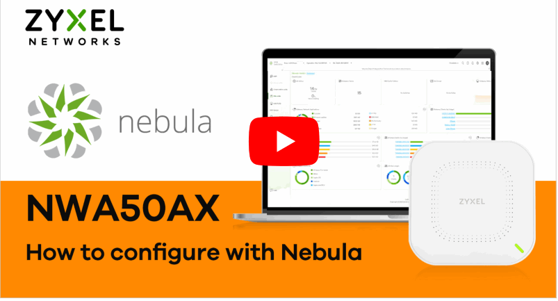 ZYXEL NWA50AX 802.11ax Dual Radio PoE Access Point - fig1