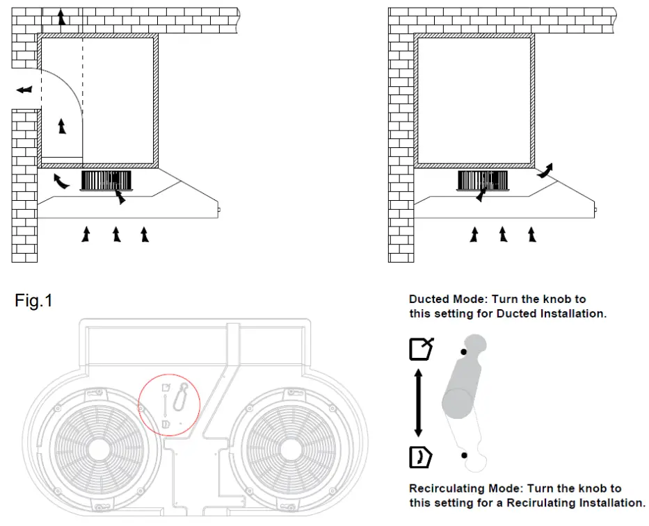 TYLZA KMJ01 0 Under Cabinet Range Hood - fig 3