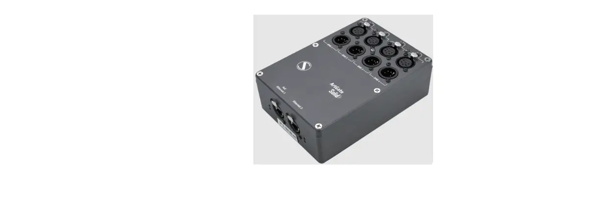 Sundrax Rgs-x-db-ac Artgate Dmx Ethernet Converter User Manual Sundrax Rgs-x-db-ac Artgate Dmx Ethernet Converter User Manual