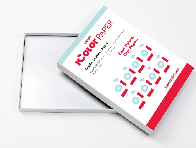 UNINET iColor ICHTSTDA560 Standard 560-550 2 Step Textile Transfer Paper PTRODUCT