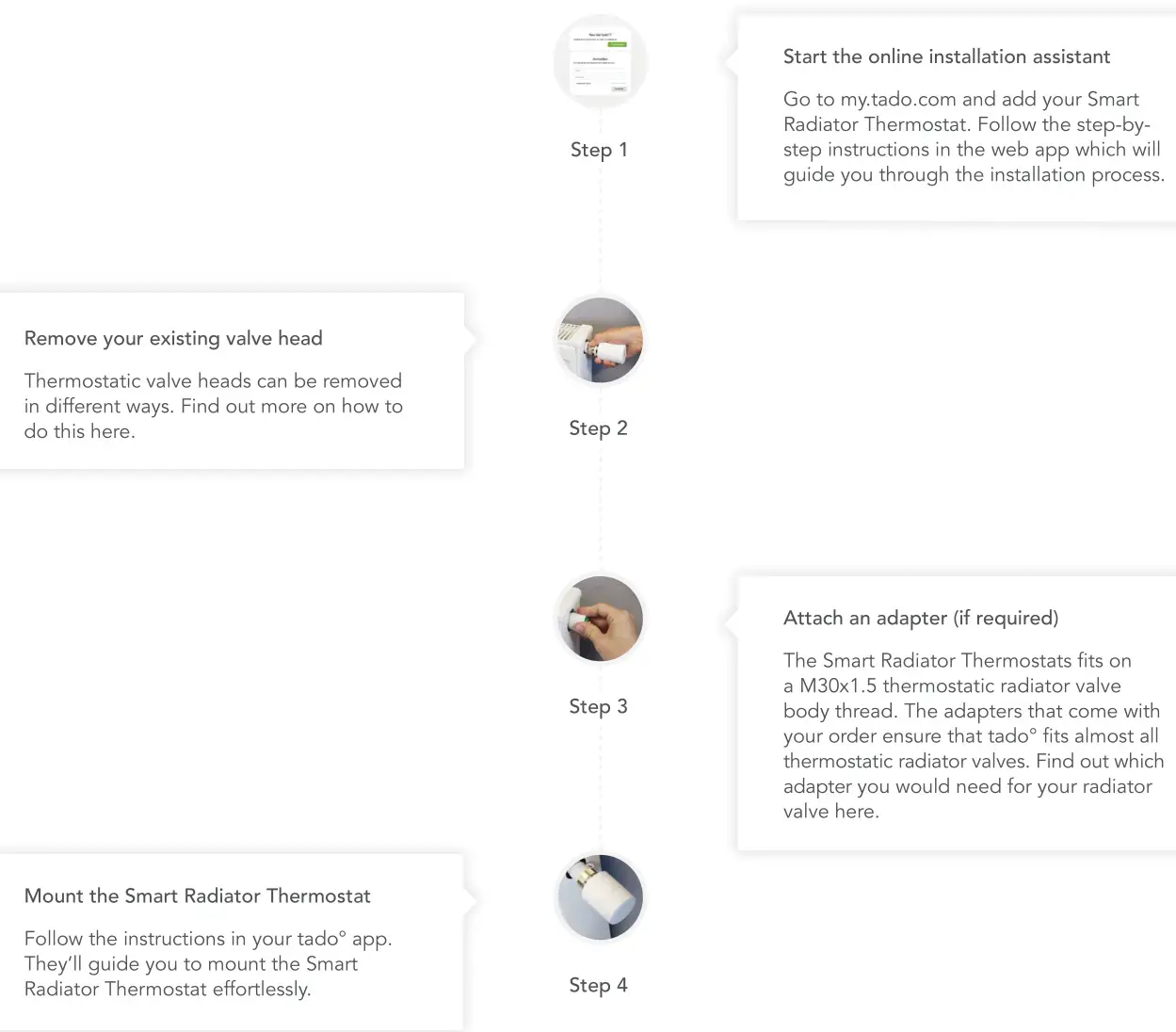 tado Smart Radiator Thermostat - installation guide