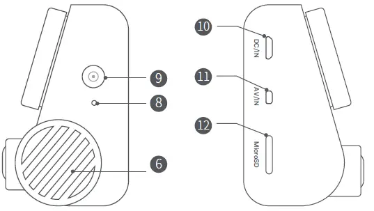7omai A800 Dash Cam-2