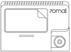 7omai A800 Dash Cam-6