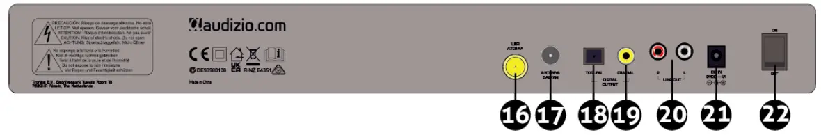 audizio Ferrara Internet plus DAB and Radio - Fig 1