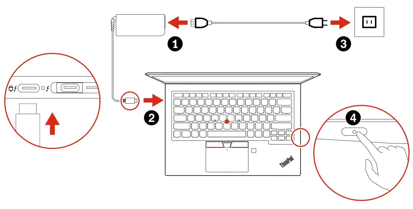 Lenovo 20U9X029US ThinkPad X1 Carbon Gen 8 Laptop fig 3