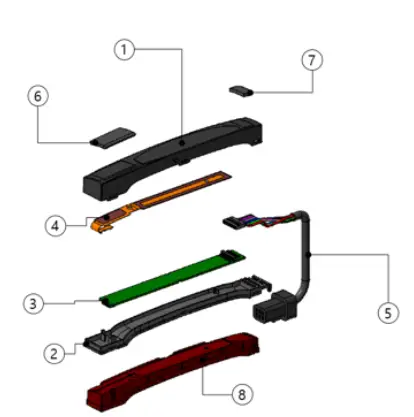 WINNERCOM SP2 PE NFC Touch Door Handle - Fig2