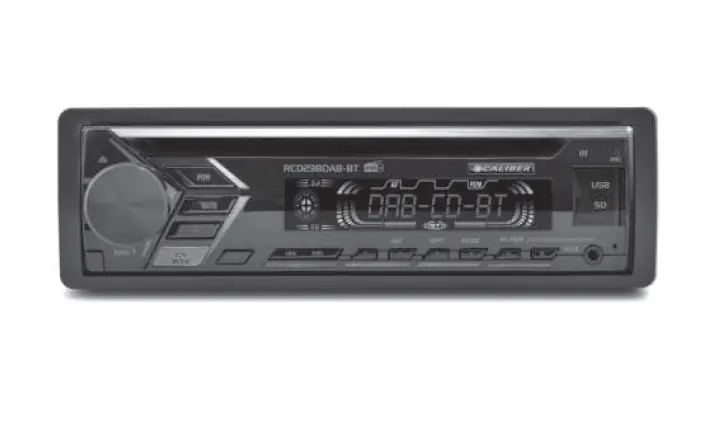 Caliber Rcd239dab-bt Bluetooth And Dab+ Car Radio User Guide