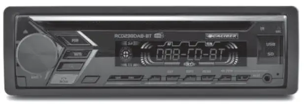 CALIBER RCD239DAB-BT Bluetooth and DAB+ Car Radio