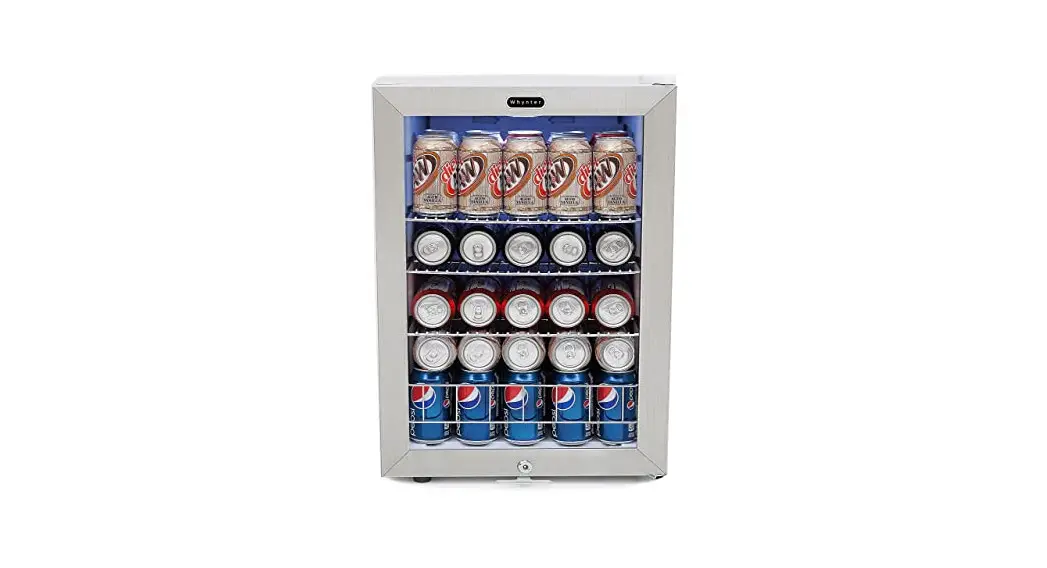 Whynter Stainless Steel Beverage Refrigerator With Reversible Door, Digital Control, Lock And Carbon Filter Instruction Manual