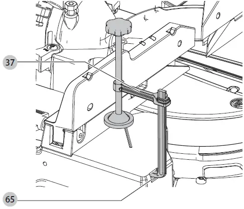 DEWALT DWS727 Miter saw with 250mm feed 1600W 03