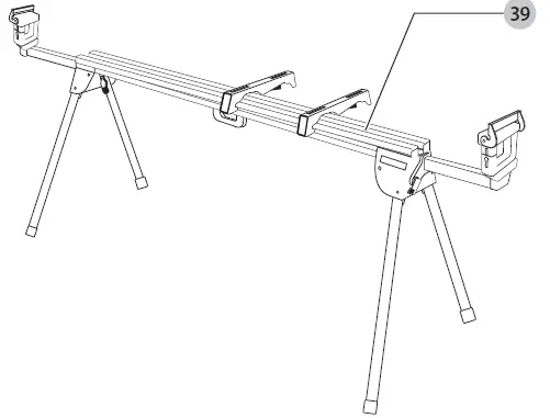 DEWALT DWS727 Miter saw with 250mm feed 1600W 05