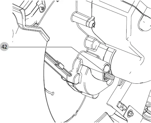 DEWALT DWS727 Miter saw with 250mm feed 1600W 10