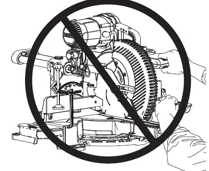 DEWALT DWS727 Miter saw with 250mm feed 1600W 19
