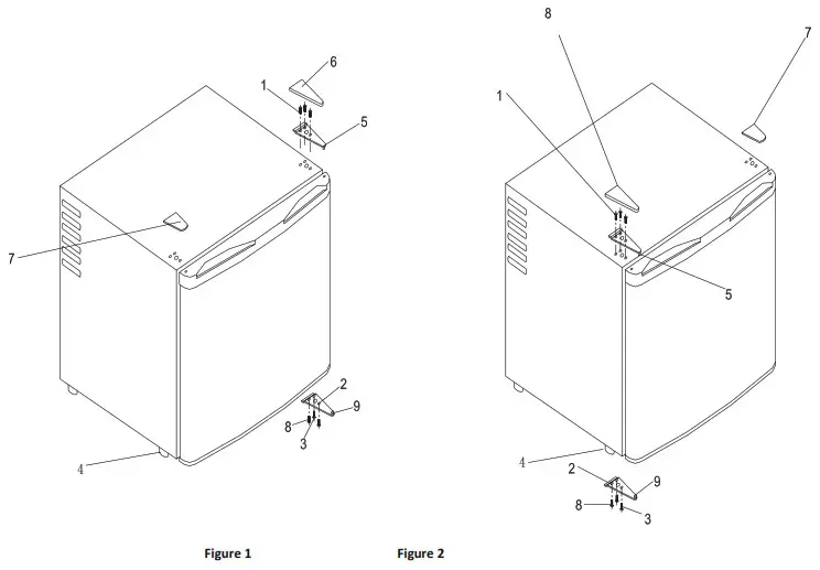 MaxxHome 20316 Thermoelectric Refrigerator - PARTS & FEATURES 2