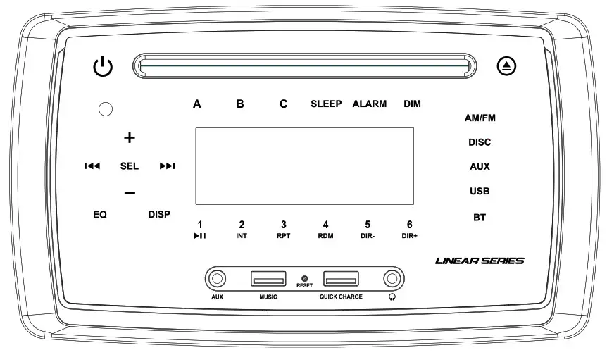 LINEAR RV6200S Wall Mount Touch Screen -