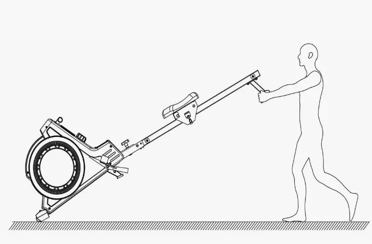 LIFESPAN ROWER - MOVING THE MACHINE