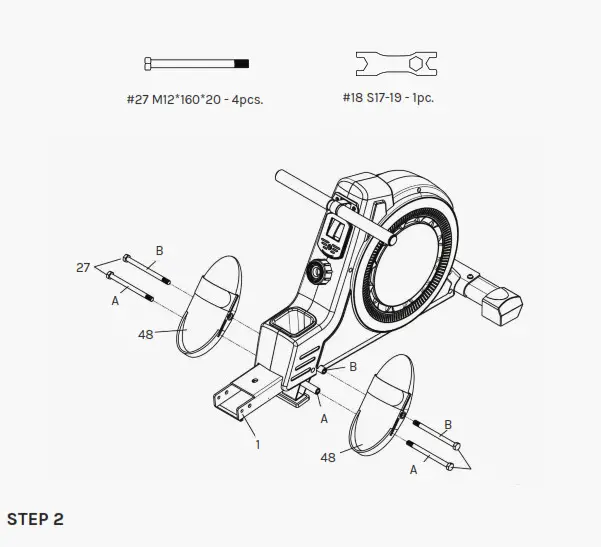 LIFESPAN ROWER - STEP 1