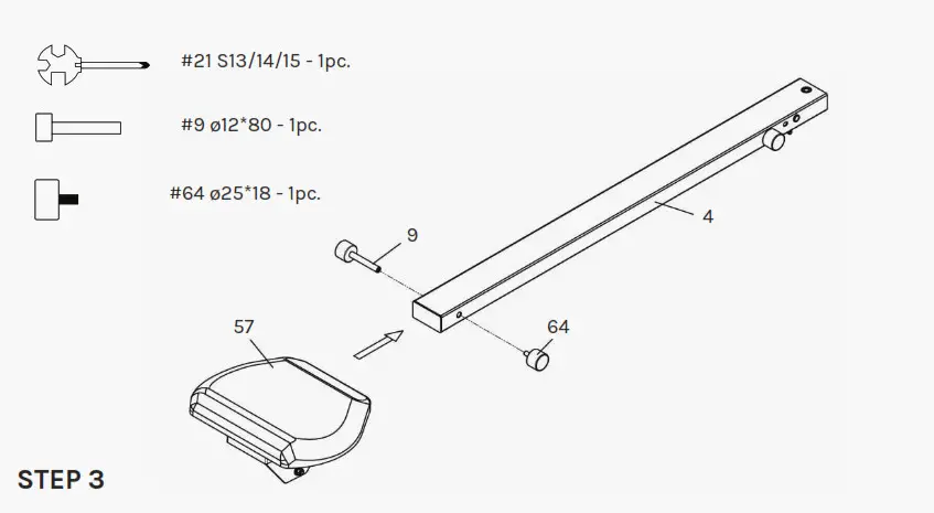 LIFESPAN ROWER - STEP 1