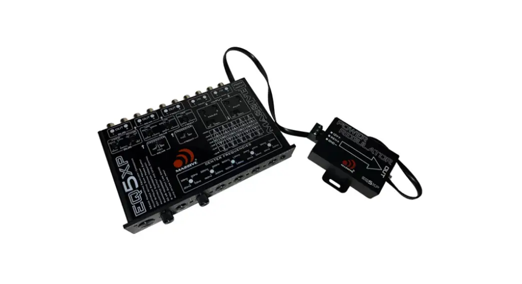 Massive Audio Eq5xp 5 Band Car Audio Parametric Equalizer Crossover Signal Proce Instruction Manual