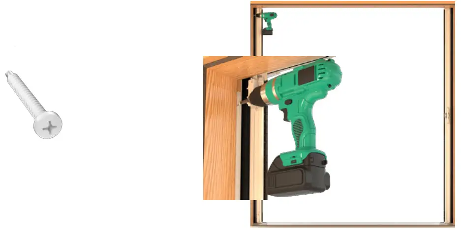 Genius Cool Retractable Screen Double Panel Door - SECURE SCREEN