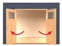 Genius Cool Retractable Screen Double Panel Door - fig6