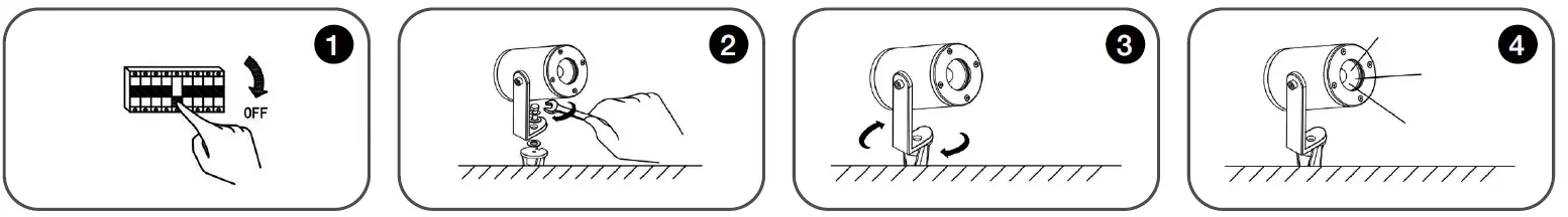 eurotech lighting BSP05 Spotlight on Spike 2