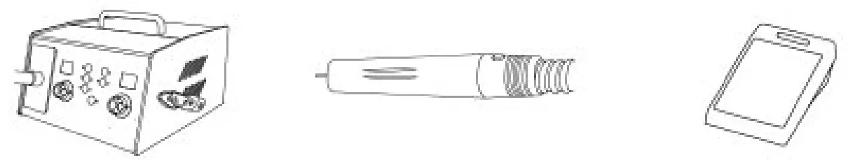 Brillian medipro Podiatry Pedicure Drill with Built In Vacuum fig 1