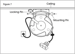 ULINE Retractable Cord Reel - Heavy Duty H-5644 - Figure 7