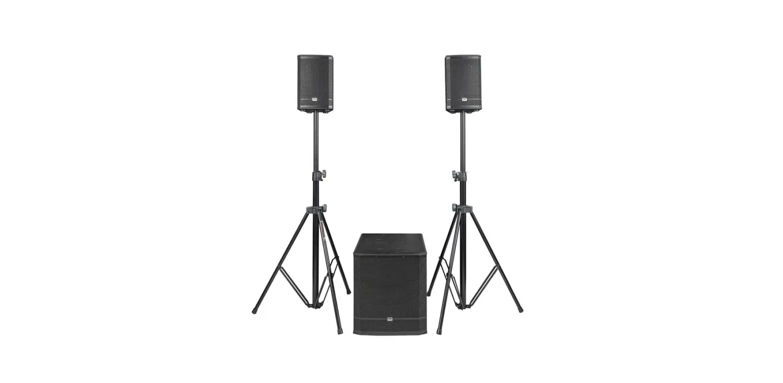 Dap Audio Pure Club 12 12-inch Sub 6-inch Tops Active Speaker Set User Manual