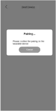 GM Smart Watch - Pairing 4