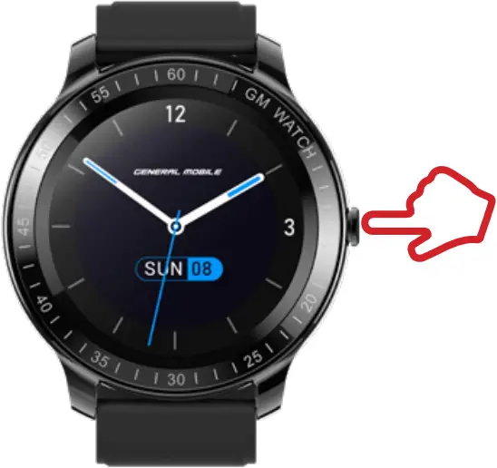 GM Smart Watch - Starting the watch